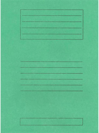 Exas Paper Folder for Paper A4 Green 50pcs