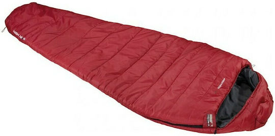 High Peak Sleeping Bag Μονό 2 Εποχών Redwood Black