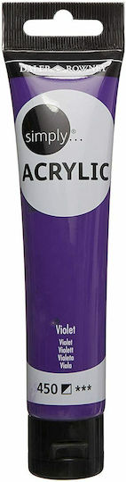 Daler Rowney Simply Acrylic Acrylic Paint Set Violet 75ml 1Stück