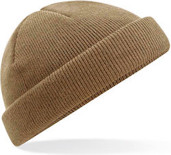 Beechfield B43R Beanie Căciulă Pentru Bărbați În Culoare Bej