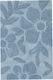 Kentia Αντιολισθητικό Πατάκι Μπάνιου Βαμβακερό Foster 000068194 19 Γαλάζιο 60x90εκ.