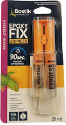 Bostik Fix Epoxy High Temperature Wood Glue 2-Component Transparent 25ml