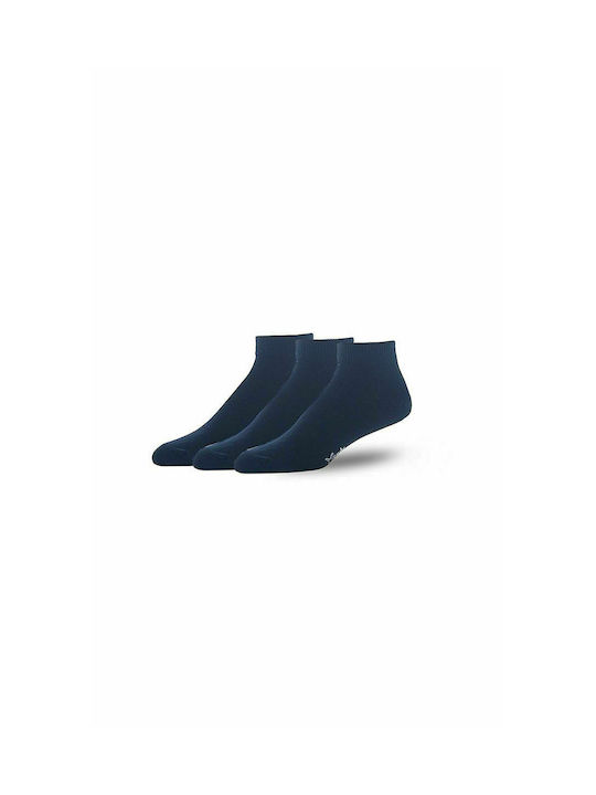 Xcode Αθλητικές Κάλτσες Μπλε 3 Ζεύγη