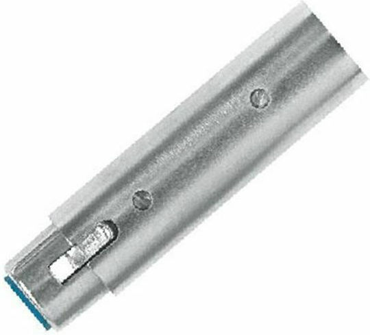 Proel Μετατροπέας XLR male σε XLR female Ασημί 1τμχ H40PR15378