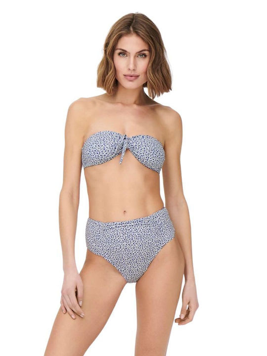 Lella Bikini Slip Ψηλόμεσο Μπλε