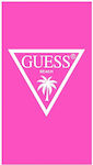 Guess M Beach Beach Towel Fuchsia 180x100cm