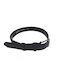 Victoria Kids Leather Belt Black