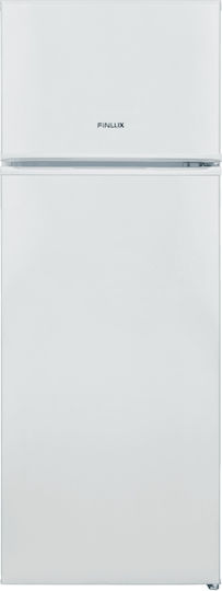 Finlux Kühlschrank mit Doppeltür 213Es H144xB54xT57cm. Weiß Fxra 260