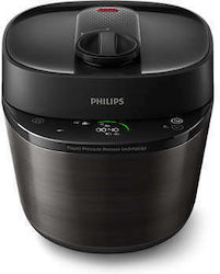 Philips Πολυμάγειρας 1000W με Χωρητικότητα 5lt Μαύρος
