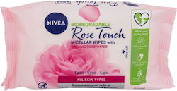 Nivea Rose Care Șervețele Demachiant 25buc Nivea Rose Care Șervețele Demachiant 25buc