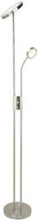 Rabalux Ophus LED Floor Lamp H180cm. Silver