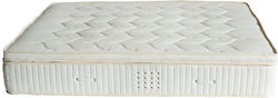 Elatirio Strom Semi Double Latex Mattress Topper Latex with Elastic Straps 110x200x4cm