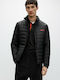 Hugo Boss Herren Jacke Puffer Schwarz