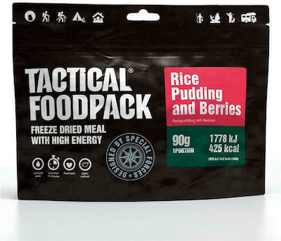 Tactical Foodpack Rice Pudding & Berries Gata Mâncare de Supraviețuire cu Orez 00936 90gr