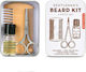 Kikkerland Gentleman's Beard Tin Beard & Moustache Grooming Set