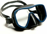 Tech Pro Μάσκα Θαλάσσης Σιλικόνης Odin Μαύρο/Μπλε