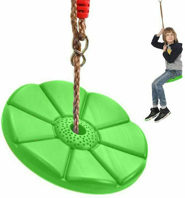 Aria Trade Plastic Hanging Swing Disk Green