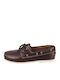 Leder Herren Mokassins in Braun Farbe