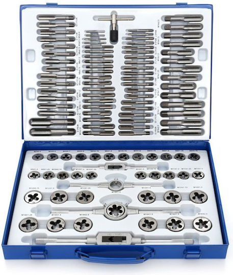 Tagred TA4016 Gewindebohrer mit Gewindeschneider Set 110Stück