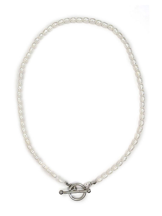 Kostibas Fashion Charm aus Stahl mit Perlen