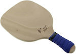 "το αγόρι" Start Strandracket Beige 420gr mit Geradem Griff Blau