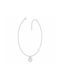 Guess Necklace from Gold Plated Steel with Zircon