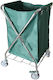 ItalStar Hotel Metallic Cart for Laundry with Dimensions W57xD55xH82cm. 1pcs