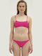 Set Bikini Μπουστάκι με Αφαιρούμενη Ενίσχυση Φούξια