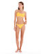 Set Bikini Μπουστάκι με Αφαιρούμενη Ενίσχυση & Brazil Κίτρινο