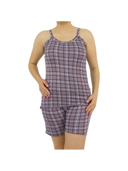 Women's pyjama plaid rotten apple S22