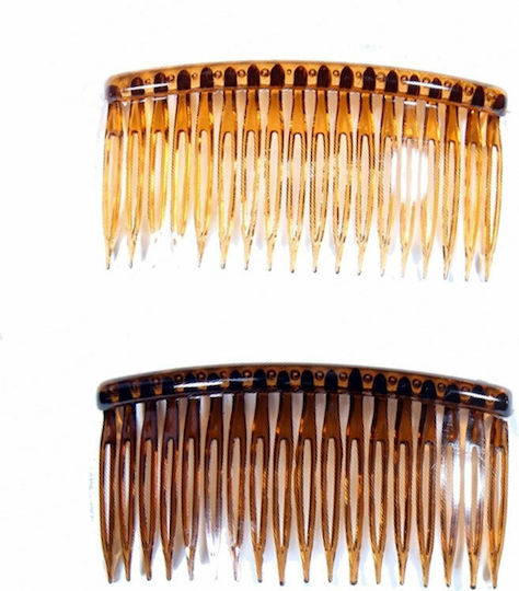 Ro-Ro Accessories Σετ Χτενάκια για Μαλλιά Μπεζ 2τμχ
