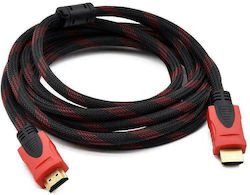Telemax 98-1450 HDMI 1.4 HDMI male - HDMI male 5m Κόκκινο