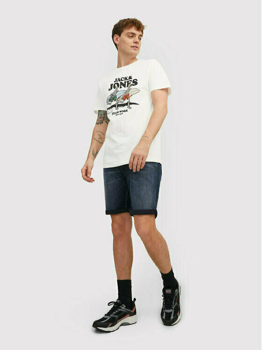 Jack & Jones T-shirt Bărbătesc cu Mânecă Scurtă...