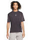 Nike Air Herren Sport T-Shirt Kurzarm Dri-Fit Gray
