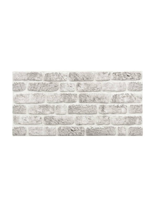 3D Wall Panels Foam with Glue Light Gray Gray 1...