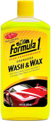 Formula1 Wash & Wax Σαμπουάν με Κερί 473ml