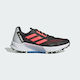 Adidas Terrex Agravic Flow 2.0 Ανδρικά Αθλητικά Παπούτσια Trail Running Core Black / Turbo / Blue Rush