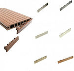 Showood Τάπα for Garden Flooring from WPC 12x2εκ. 1pcs Γκρι