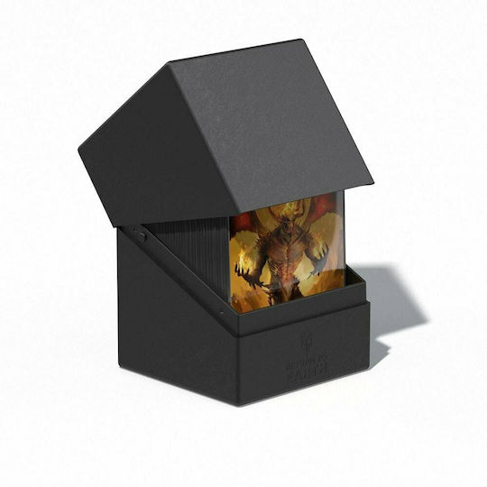 Ultimate Guard Game Accessory Boulder Deck Box (Return To Earth) Black 100τμχ