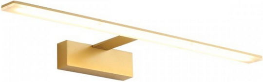 Spot Light Modern Wall Lamp with Integrated LED and Warm White Light Gold 62cm
