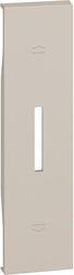 Legrand Living Now Shutter Switch Front in Beig...