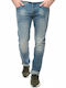 18001-306-0592 Herren Jeanshose Regulär Fit Blau