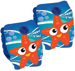 Gim Swimming Armbands Starfish 25x15cm Blue