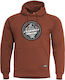 Pentagon Phaeton Hoodie Φούτερ AM Maroon Red K0...