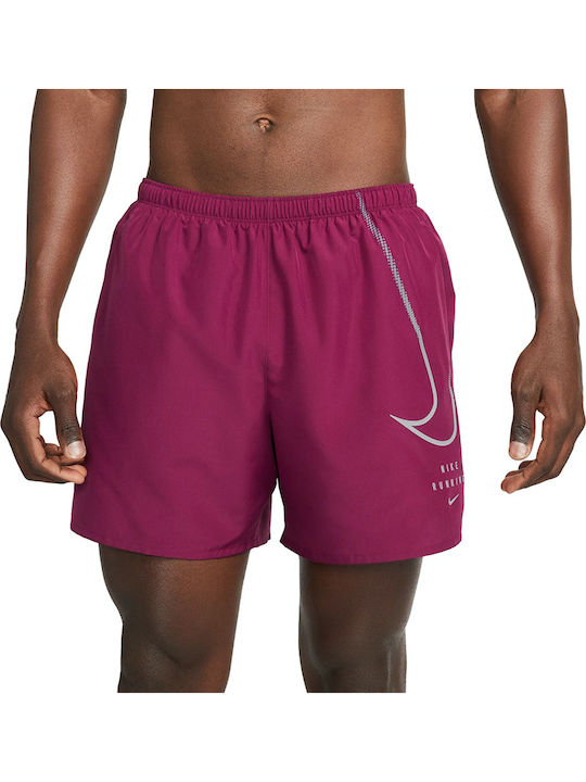 Run Division Challenger Men's Athletic Shorts Dri-Fit Sangria / Doll