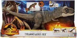 Jurassic World T-Rex "Χτυπάει" & Καταβροχθίζει με Ήχους για 4+ Ετών 25.5εκ.