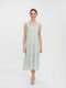 Vero Moda Summer Mini Dress with Ruffle Sage