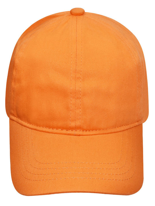Stamion Παιδικό Καπέλο Jockey Υφασμάτινο Πορτοκαλί