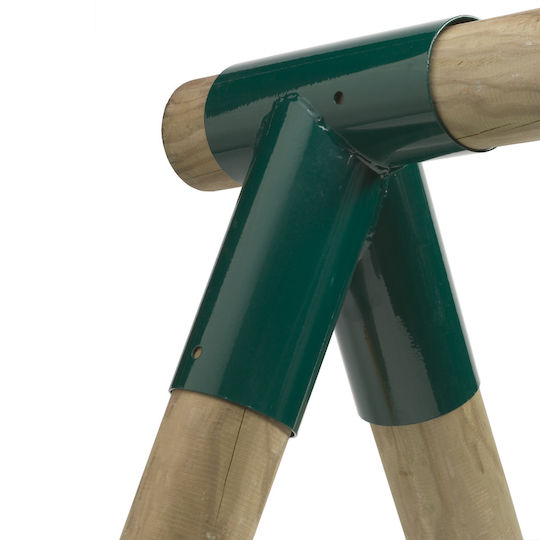 Showood Σύνδεσμος for Arbour from Metal 1pcs Στρογγυλός για Δοκό Ø10cm