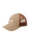 Quiksilver Kids' Hat Jockey Fabric Jetty Scrubber Beige
